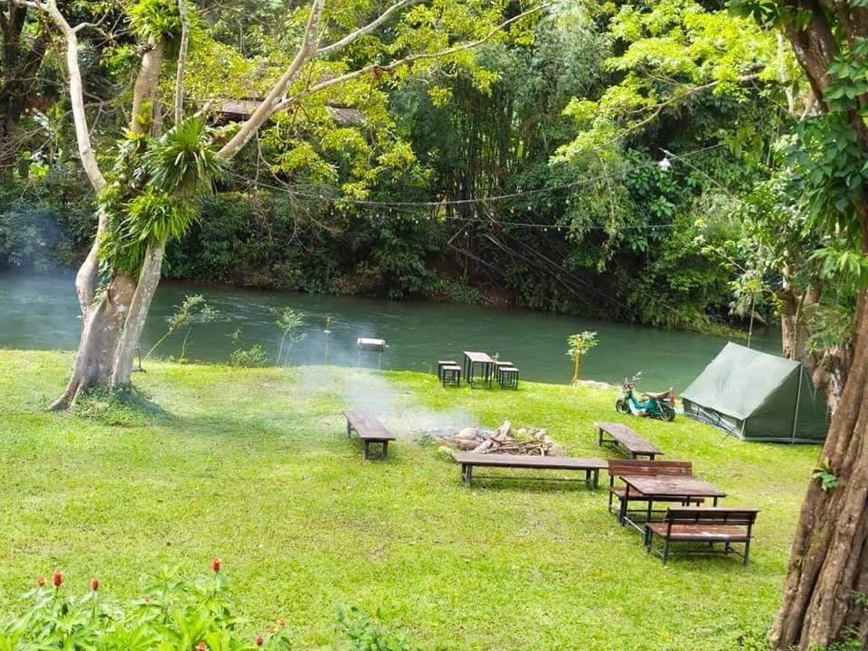 Khaosok Monkeys & River Camps Khao Sok National Park Exterior photo